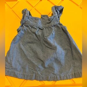 Denim Sleeveless shirt